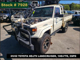 7928 - 05/02 TOYOTA HDJ79 LANDCRUISER, 1HD-FTE, 5SPD