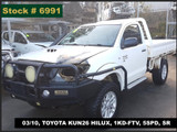 6991 - 03/10, TOYOTA KUN26 HILUX, 1KD-FTV, 5SPD, SR