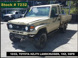7232 - 10/02, TOYOTA HZJ79 LANDCRUISER, 1HZ, 5SPD