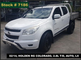 7186 - 02/14, HOLDEN RG COLORADO, 2.8L T/D, AUTO, LX