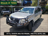 7894 - 07/13, TOYOTA KDJ150 PRADO, 1KD-FTV, AUTO, GXL