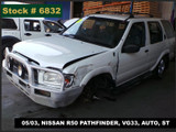 6832 - 05/03, NISSAN R50 PATHFINDER, VG33, AUTO, ST