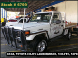 6799 - 08/04, TOYOTA HDJ79 LANDCRUISER, 1HD-FTE, 5SPD