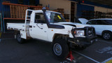 6699 - 10/08 TOYOTA VDJ79 LANDCRUISER, WORKMATE, ** ONLY 77,092 KMS ** 1VD, 5SPD
