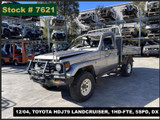 7621 - 12/04, TOYOTA HDJ79 LANDCRUISER, 1HD-FTE, 5SPD, DX