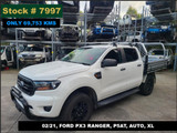 7997- 02/21, FORD PX3 RANGER, ** ONLY 69,753 KMS **, P5AT, AUTO, XL