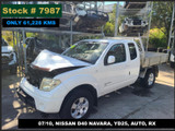 7987 - 07/10, NISSAN D40 NAVARA, ** 61,228 KMS **, YD25, AUTO, RX