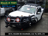 7591 - 09/16, HOLDEN RG COLORADO, ** ONLY 99,371 KMS ** 2.8L TD, 6SPD, LTZ