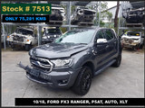 7513 - 10/18, FORD PX3 RANGER, ** ONLY 75,281 KMS ** P5AT, AUTO, XLT