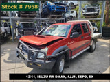 7958 - 12/11, ISUZU RA DMAX, 4JJ1, 5SPD, SX