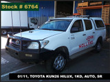 6764 - 01/11, TOYOTA KUN26 HILUX, 1KD, AUTO, SR