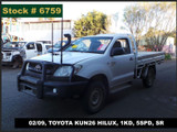 6759 - 02/09, TOYOTA KUN26 HILUX, 1KD, 5SPD, SR