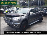 7596 - 06/14, HOLDEN RG COLORADO, 2.8L T/D, AUTO, LTZ