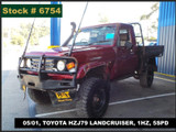 6754 - 05/01, TOYOTA HZJ79 LANDCRUISER, 1HZ, 5SPD