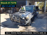 7376 - 09/17, TOYOTA VDJ79 LANDCRUISER, ** ONLY 57,404 KMS ** 1VD-FTV, 5SPD, GXL.