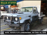 6791 - 06/90, TOYOTA FJ75 LANDCRUISER, 350 CHEV V8, 5SPD