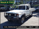 7193 - 11/01, TOYOTA HZJ79 LANDCRUISER, ** 1HD-FT ** 5SPD