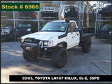 6966 - 03/03, TOYOTA LN167 HILUX, 5L-E, 5SPD, 5SPD