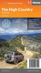 Hema The High Country Victoria Map 9th Edition - 9781876413125