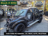 8092 - 10/09 FORD PK RANGER, 3.0L WEAT, AUTO, WILDTRAK