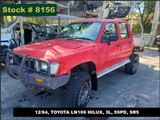 8156 - 12/94, TOYOTA LN106 HILUX, 3L, 5SPD, SR5