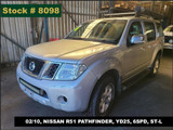 8098 - 02/10, NISSAN R51 PATHFINDER, YD25, 6SPD, ST-L