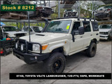 8212 - 07/08, TOYOTA VDJ76 LANDCRUISER, 1VD-FTV, 5SPD, WORKMATE