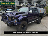 8246 - 08/99, TOYOTA LN167 HILUX, 5L, 5SPD, SR5