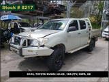 8217 - 05/09, TOYOTA KUN26 HILUX, 1KD-FTV, 5SPD, SR