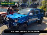 8255 - 06/09, TOYOTA KUN26 HILUX, 1KD-FTV, AUTO, SR5