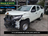 8173 - 01/19, MITSUBISHI MR TRITON, ** ONLY 82,739 KMS **, 4N15, AUTO, GLX