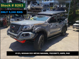 8263 - 01/23, NISSAN D23 NP300 NAVARA, ** ONLY 5,246 KMS **, YS23DDTT, 6SPD, P4X