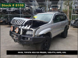 8108 - 09/08, TOYOTA KDJ120 PRADO, 1KD-FTV, 6SPD, GXL