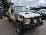 8192 - 01/12, TOYOTA VDJ79 LANDCRUISER, 1VD-FTV, 5SPD, WORKMATE
