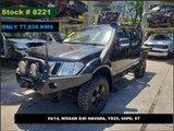 8221 - 04/14, NISSAN D40 NAVARA, ** ONLY 77,828 KMS **, YD25, 6SPD, ST