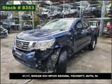 8353 - 01/17, NISSAN D23 NP300 NAVARA, YS23DDTT, AUTO, SL