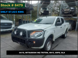 8479 - 04/18, MITSUBISHI MQ TRITON, ** ONLY 67,023 KMS **, 4N15, 6SPD, GLX