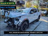 8279 - 04/21, NISSAN D23 NP300 NAVARA, ** ONLY 34,789 KMS **, YS23DDTT, AUTO, P4X