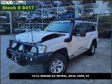 8417 - 12/14, NISSAN GU PATROL, ZD30, 5SPD, ST