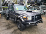 8511 - 04/17, TOYOTA VDJ79 LANDCRUISER, ** ONLY 79,096 KMS **, 1VD-FTV, 5SPD, GX