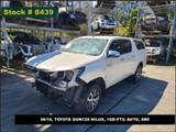 8439 - 06/16, TOYOTA GUN126 HILUX, 1GD-FTV, AUTO, SR5