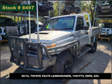 8497 - 06/16, TOYOTA VDJ79 LANDCRUISER, 1VD-FTV, 5SPD, GXL