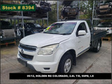 8394 - 05/12, HOLDEN RG COLORADO, 2.8L T/D, 5SPD, LX