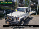 8601 - 10/98, TOYOTA HZJ75 LANDCRUISER, 1HD-FT, 5SPD