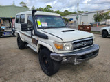 8718 - 02/11, TOYOTA VDJ78 LANDCRUISER, 1VD-FTV, 5SPD, WORKMATE