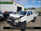 8724 - 05/10, TOYOTA KUN26 HILUX, 1KD-FTV, 5SPD, SR