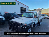 8811 - 11/11, TOYOTA VDJ79 LANDCRUISER, 1VD-FTV, 5SPD, WORKMATE