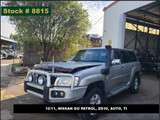 8815 - 12/11, NISSAN GU PATROL, ZD30, AUTO, TI