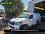 8761 - 05/13, TOYOTA KUN26 HILUX, 1KD-FTV, AUTO, SR