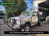 8847 - 03/18, TOYOTA VDJ79 LANDCRUISER, 1VD-FTV, 5SPD, GXL